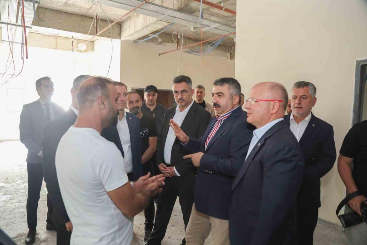 Bursa Teknik Üniversitesi'nde, KYK'ya ait kız ve erkek yurtlarının inşası