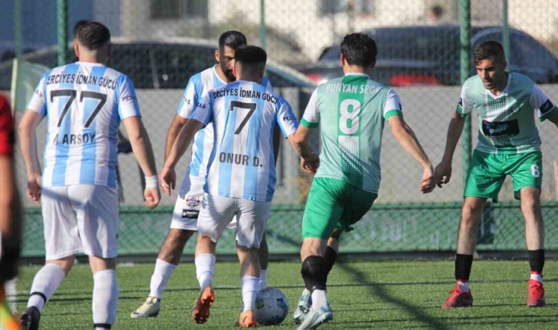 Kayseri 2. Amatör Küme Play-Off finalinde Bünyan Belediyespor, Erciyes İdmangücü'nü