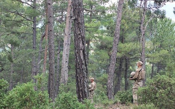Burdur İl Jandarma Komutanlığı, orman yangınlarına karşı 24 saat devriye
