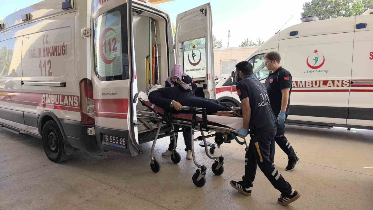 Bursa'nın İnegöl ilçesinde Hamidiye Mahallesi'nde meydana gelen trafik kazasında Ramazan