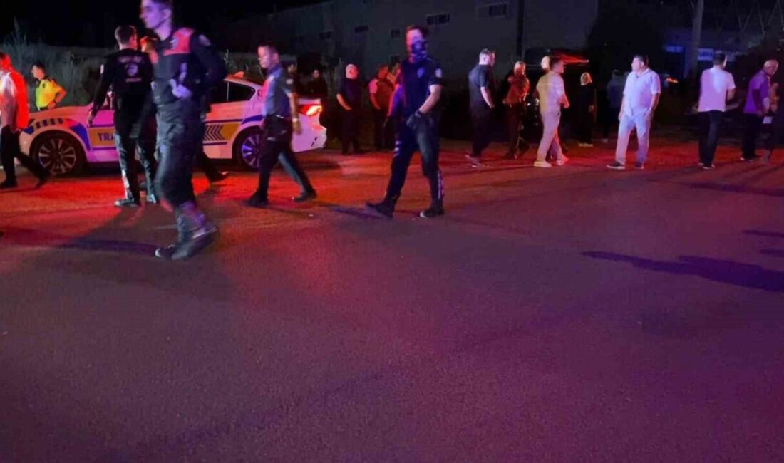 Bursa'nın İnegöl ilçesinde gerçekleşen maddi hasarlı trafik kazası sonrasında, kazaya