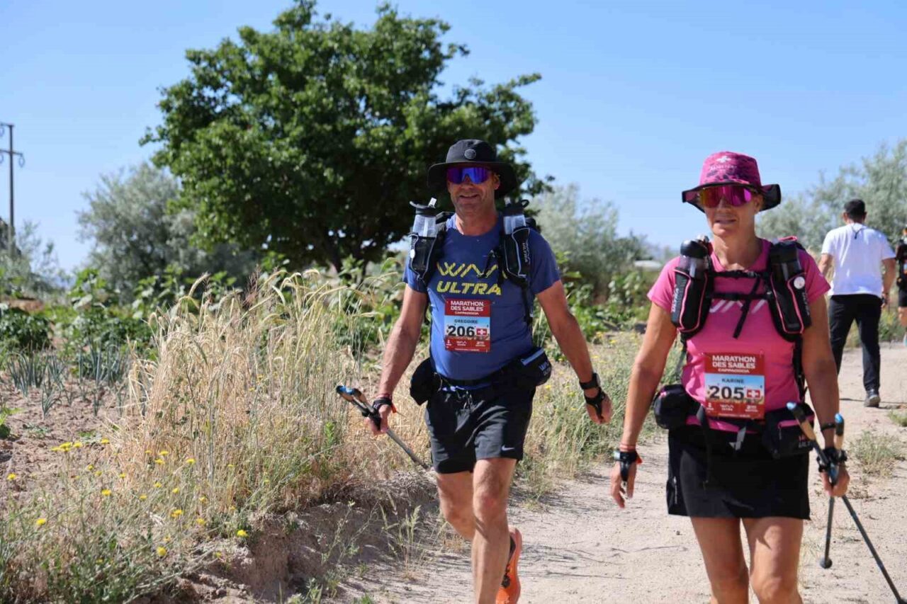 Kapadokya, dünyanın zorlu ultra maratonu Marathon Des Sables'a ev sahipliği