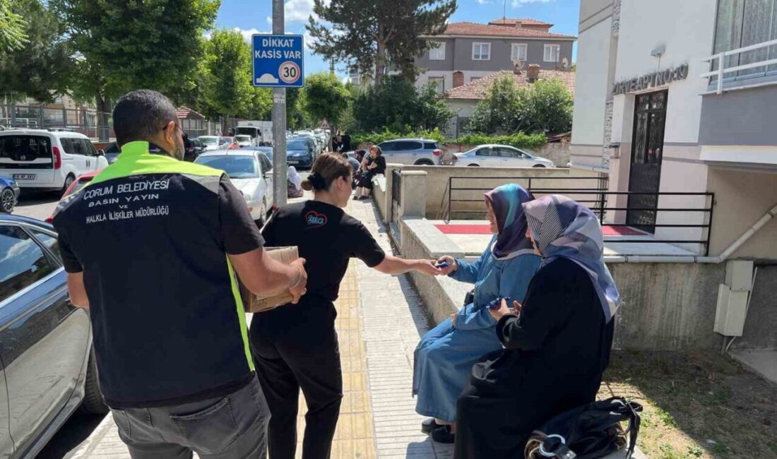 Çorum Belediyesi, Yükseköğretim Kurumları Sınavı'na hazırlanan öğrencilerin ailelerine 5 bin