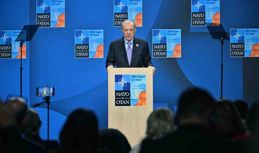 Cumhurbaşkanı Recep Tayyip Erdoğan, NATO Zirvesi sonrası, Türkiye’nin bölgede karşılaştığı
