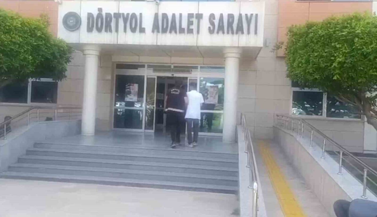 Hatay'ın Dörtyol ilçesinde, işledikleri suçlardan dolayı hapis cezası ile aranan