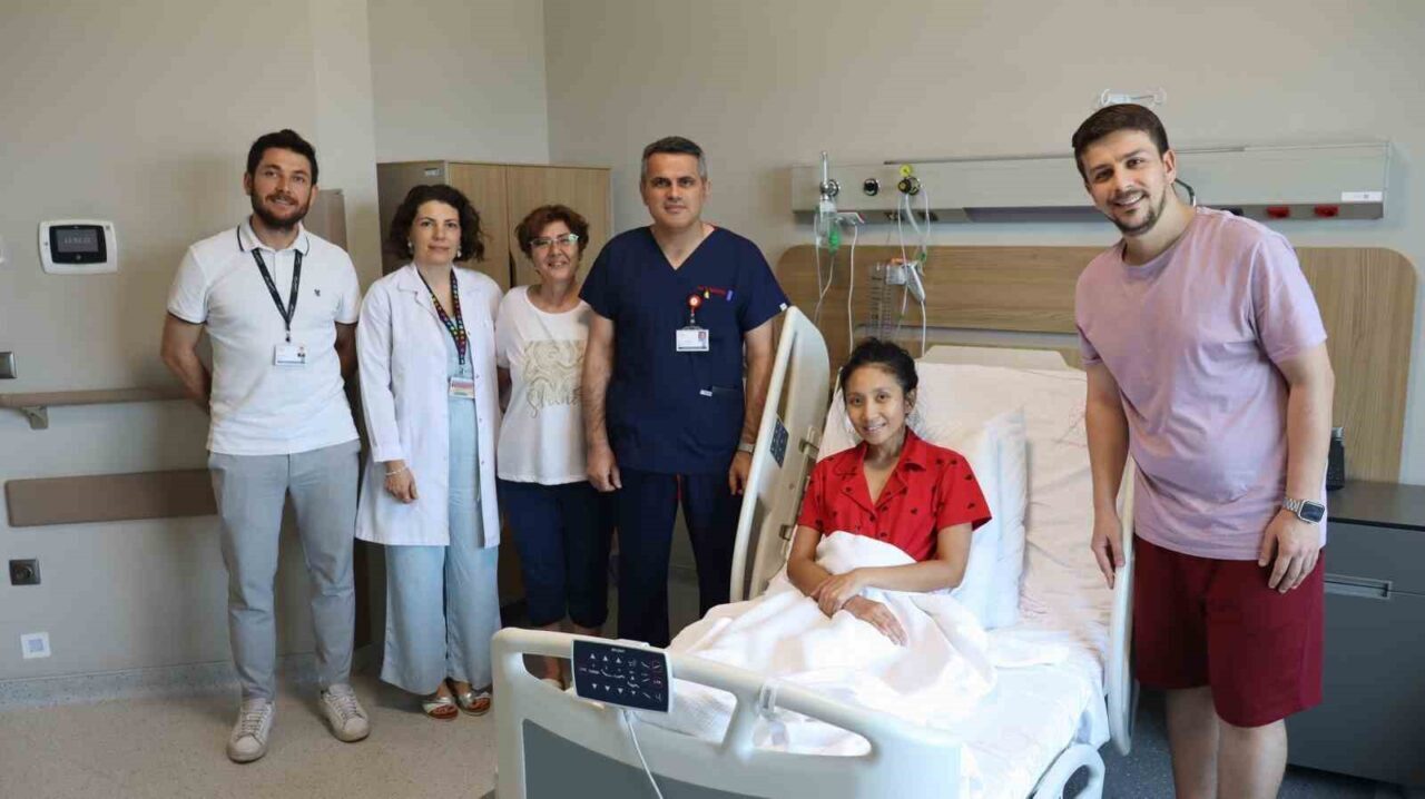 Dubai'den Bursa Şehir Hastanesi'ne gelen 33 yaşındaki Kathleen Kaye Concepcion