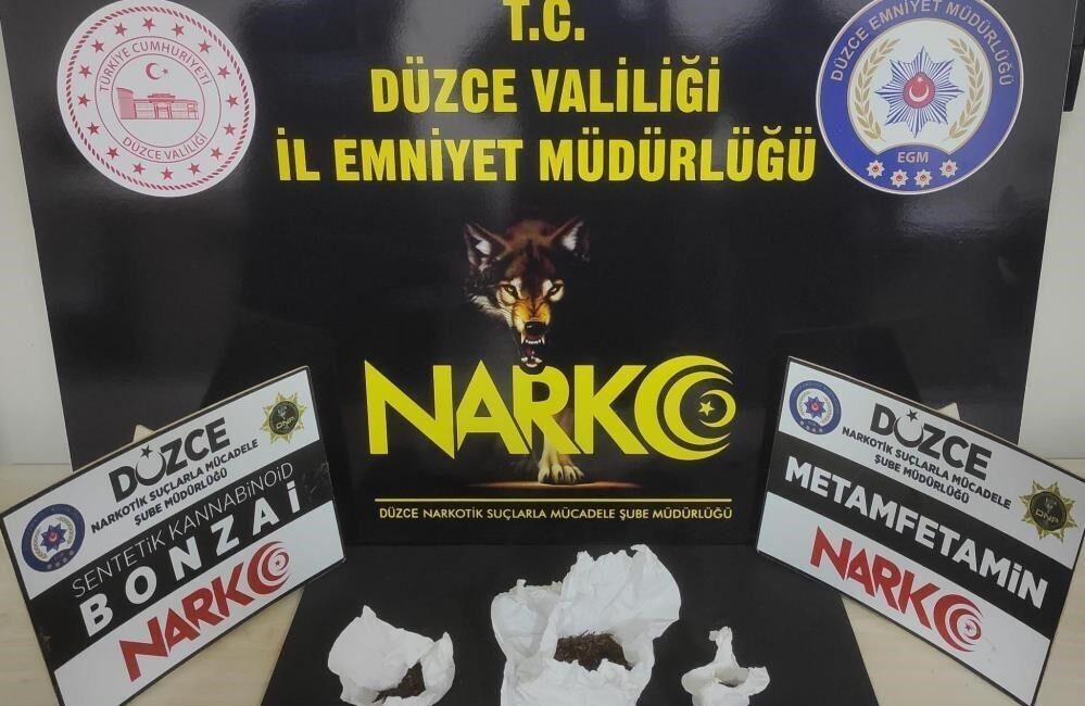 Düzce'de yapılan operasyonlarda 46 kişi uyuşturucu suçlamasıyla hakkında işlem yapıldı;