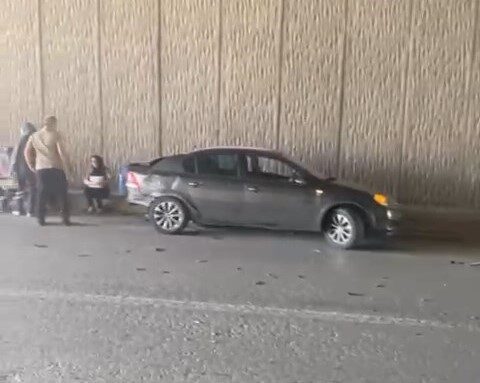 Elazığ-Diyarbakır karayolu Kekliktepe Kavşağı'nda iki otomobilin çarpışması sonucu dört kişi