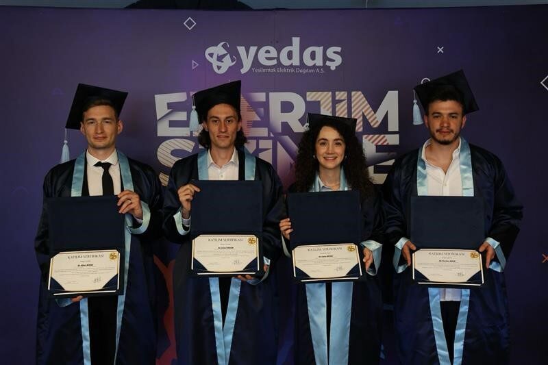 YEDAŞ, "Enerjim Sizinle" MT Programı'nın ilk mezunlarını verdi. 18 aylık
