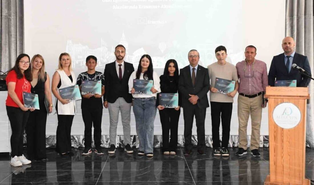 Eskişehir'de, Erasmus+ akreditasyonu kapsamında 'Okul Eğitimi ve Mesleki Eğitim Alanları