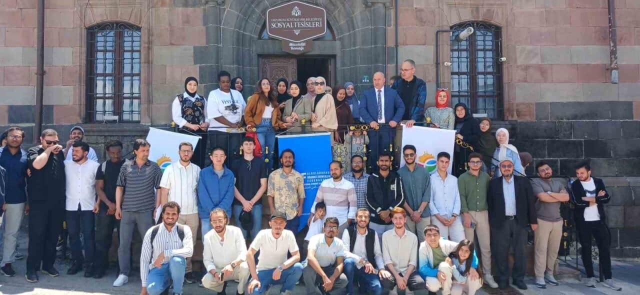 Erzurum Uluslararası Öğrenci Derneği (ERULDER), Kurban Bayramı'nda 100'den fazla uluslararası