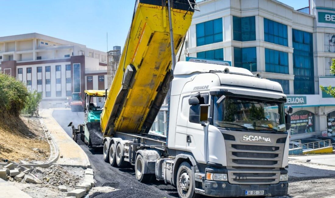 Esenyurt Belediyesi, Fatih Mahallesi'ndeki hastane ek hizmet binasının otopark yolunu