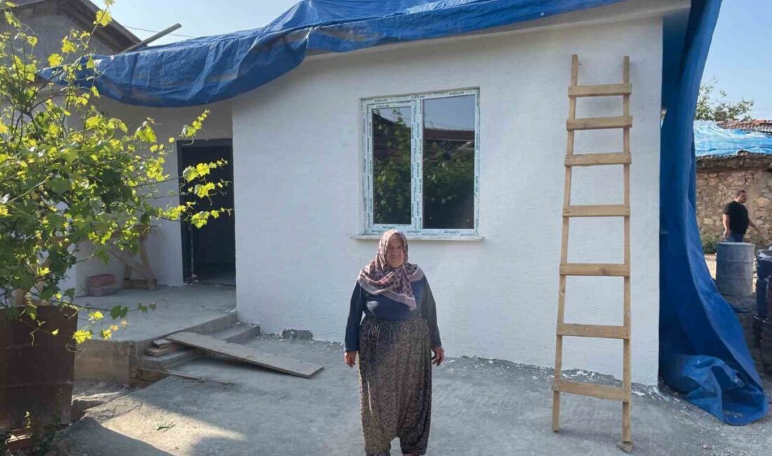 Eskişehir’in Sivrihisar ilçesinde evi yanan 72 yaşındaki Sevgi Sakarya, İhlas