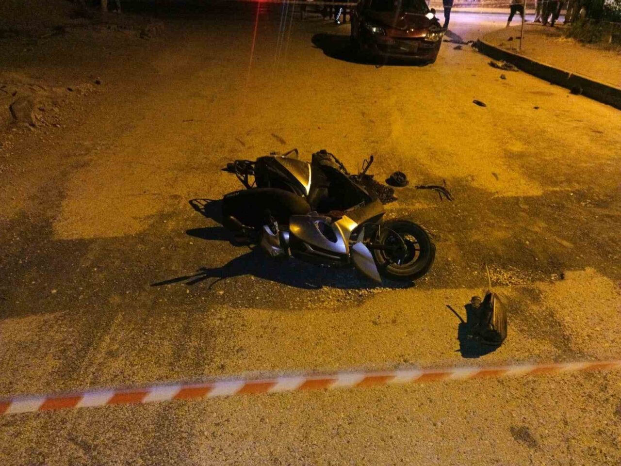 Kocaeli'nin Gölcük ilçesinde, otomobilin motosikletle çarpışması sonucu 48 yaşındaki Nail
