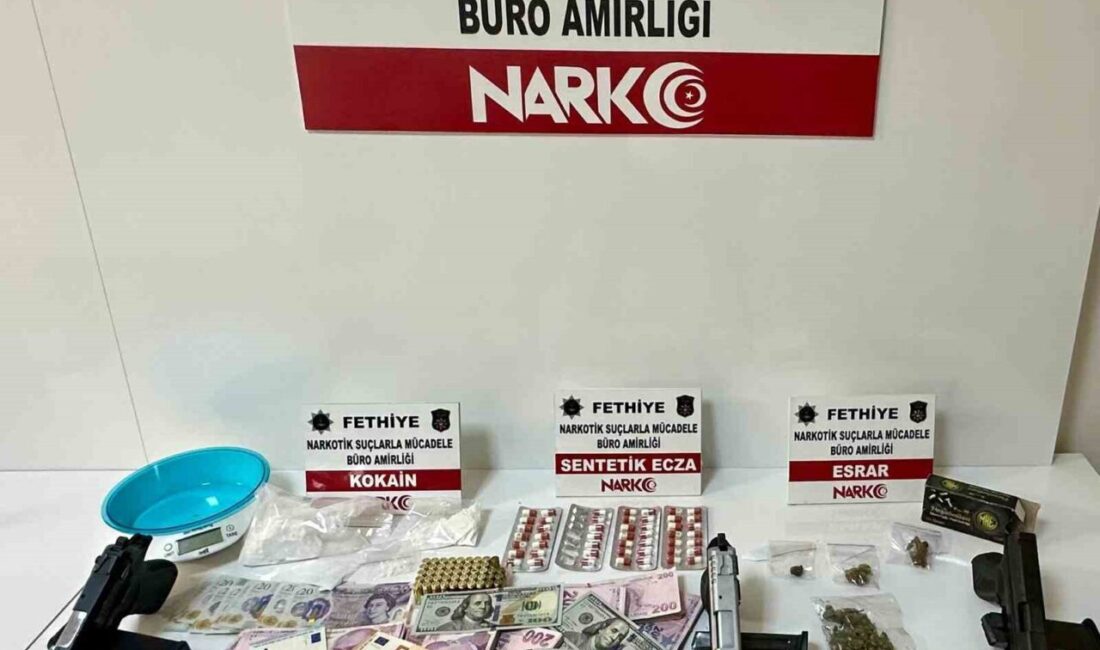 Muğla'nın Fethiye ilçesinde düzenlenen uyuşturucu operasyonunda 7 kişi gözaltına alındı.
