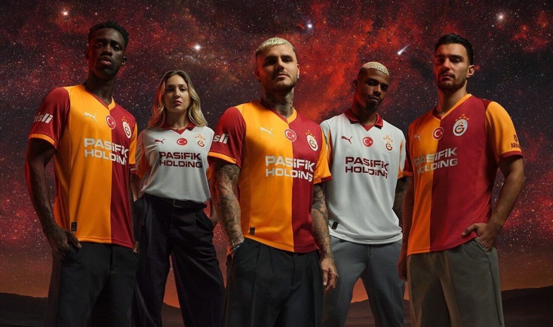 Puma, Galatasaray için 2025/26 sezonu iç saha ve deplasman formalarını
