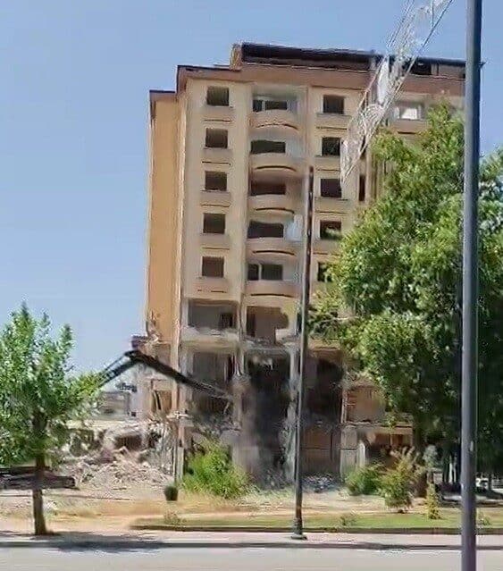 Gaziantep’in Şehitkamil ilçesindeki İbrahimli Mahallesi’nde, 6 Şubat depremlerinde ağır hasar