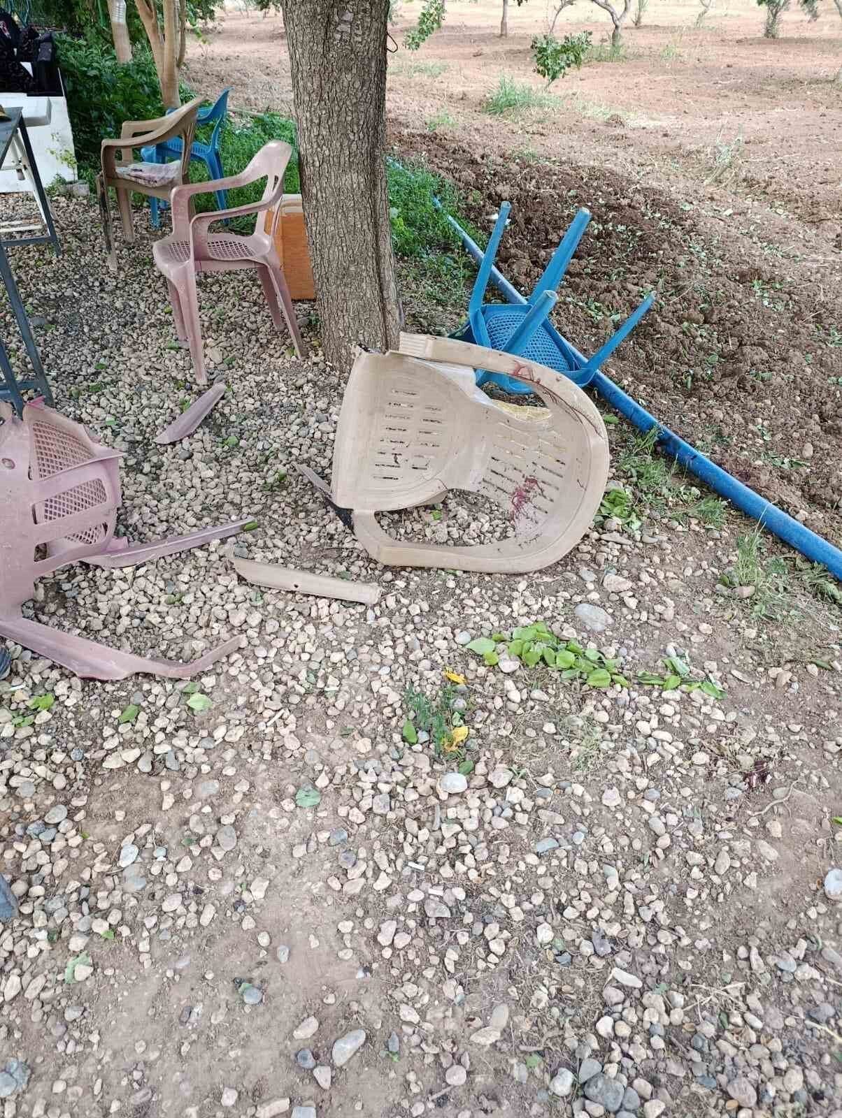Gaziantep'in Karkamış ilçesinde, Eyüp Tiryaki (29) ailesi içindeki bir kavgada