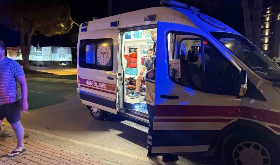 Antalya'nın Gazipaşa ilçesinde Adem B. yönetimindeki motosiklet, Uğur Mumcu Caddesi'nde