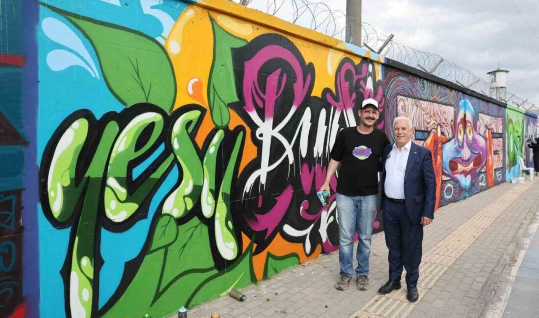 Bursa Büyükşehir Belediyesi, Türkiye'nin en büyük Graffiti Şenliği'ni düzenleyerek 72