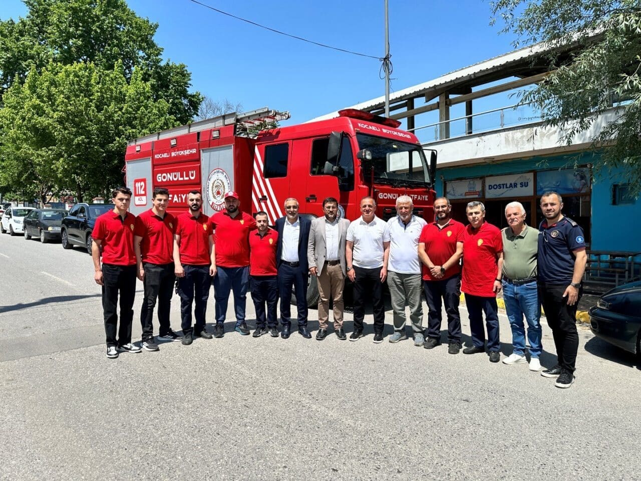 Kocaeli Büyükşehir Belediyesi Genel Sekreter Yardımcısı Ebubekir Ardıç ve İtfaiye