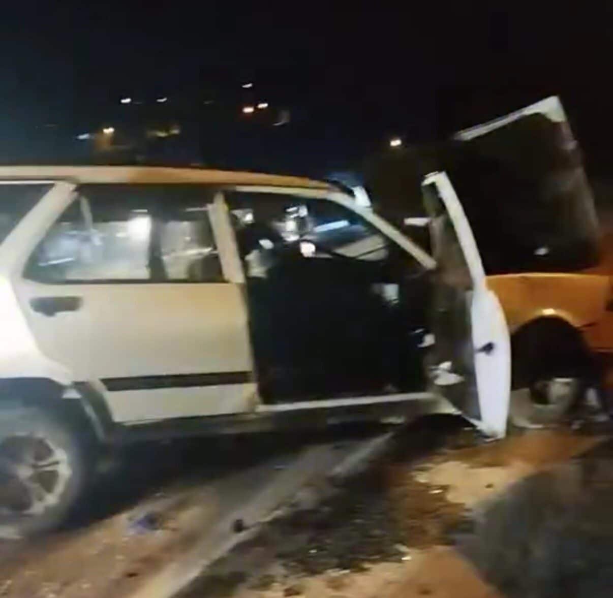 Düzce’de hafif ticari araç ve otomobilin çarpışması sonucu 6 kişi