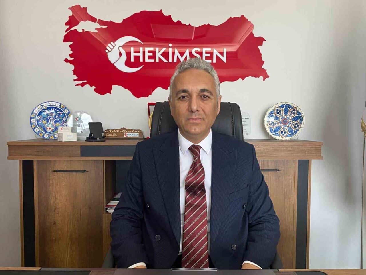 HEKİMSEN Genel Başkanı Uzm. Dr. Adil Kurban, 8. Dönem Toplu