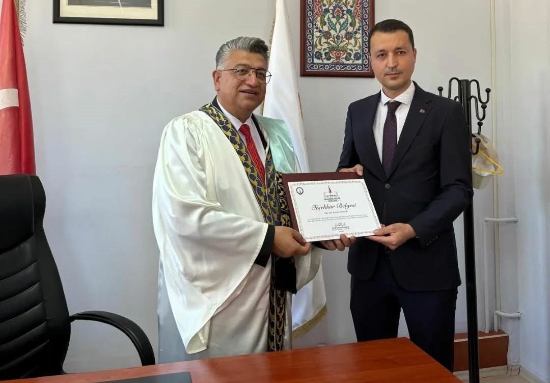 Hisarcık Meslek Yüksekokulu'nda Öğr. Gör. Burak Kavaslar ve Öğr. Gör.