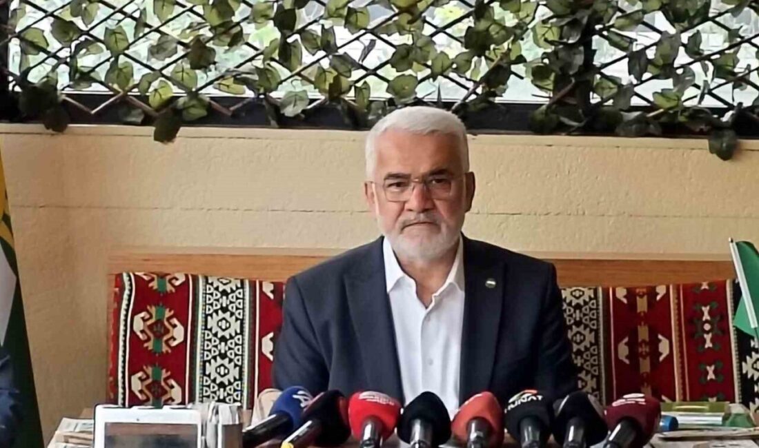 HÜDA PAR Genel Başkanı Zekeriya Yapıcıoğlu, Kayseri'de yaptığı açıklamada yeni