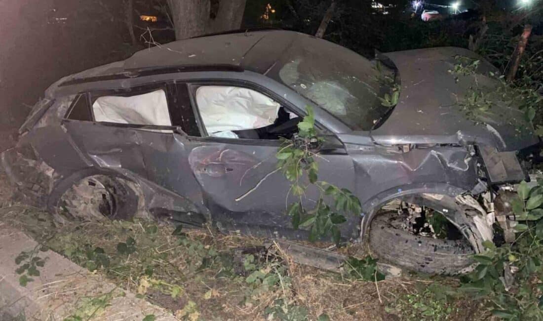 Bursa'nın Karacabey ilçesinde Hasan T. (29), kullandığı araçla direksiyon hakimiyetini