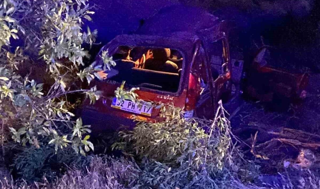 Isparta-Eğirdir kara yolunda bir trafik kazası meydana geldi. İsa K.