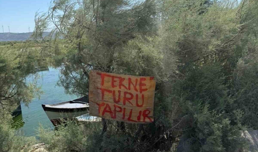 Söke ilçesinde, Bafa Gölü'nde izinsiz tekne turları düzenleyen M.K. hakkında,