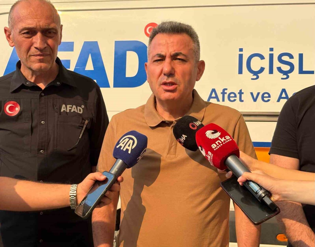 İzmir'in Menderes ilçesindeki orman yangını kontrol altına alınamadı. Vali Süleyman