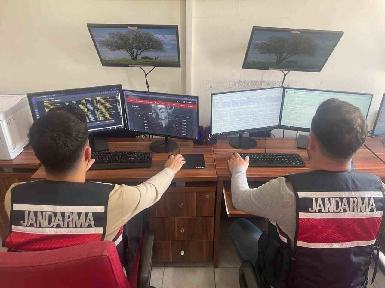Aydın'da jandarma ekipleri, sanal devriye çalışmasıyla 6 şahıs hakkında adli