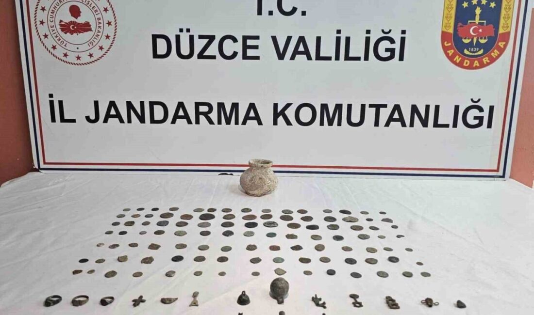 Düzce İl Jandarma Komutanlığı, Çilimli ilçesindeki bir evde gerçekleştirilen operasyonda