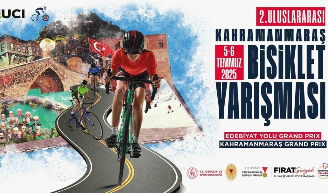 Kahramanmaraş, 5-6 Temmuz'da 2. Uluslararası Bisiklet Yarışması'na ev sahipliği yapacak.