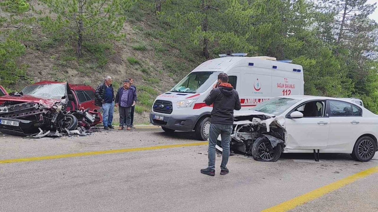 Karabük-Bartın karayolunda meydana gelen trafik kazasında, Kurtuluş Ayaşlı'nın kullandığı otomobil,