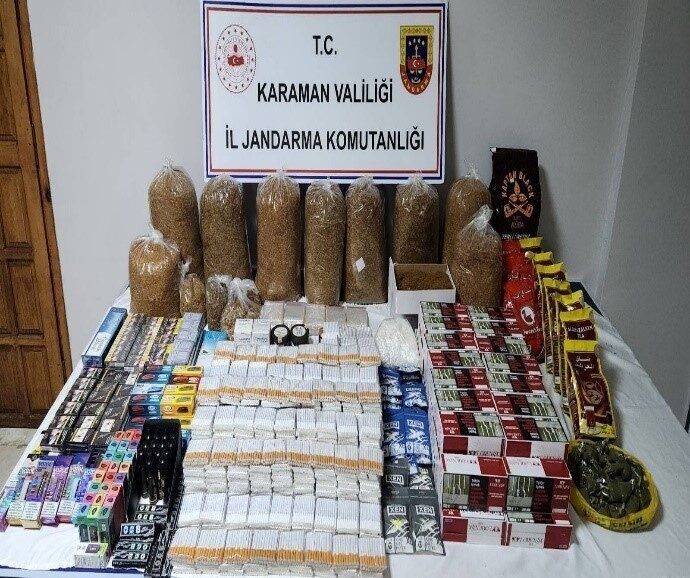 Karaman'da jandarma, 20-26 Haziran tarihleri arasında yürüttüğü denetimlerde 30 aranan