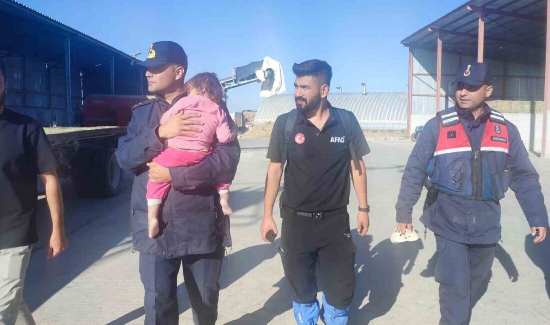 Karaman'ın Ayrancı ilçesinde kaybolan 2.5 yaşındaki Suriye uyruklu N.E.A. jandarma
