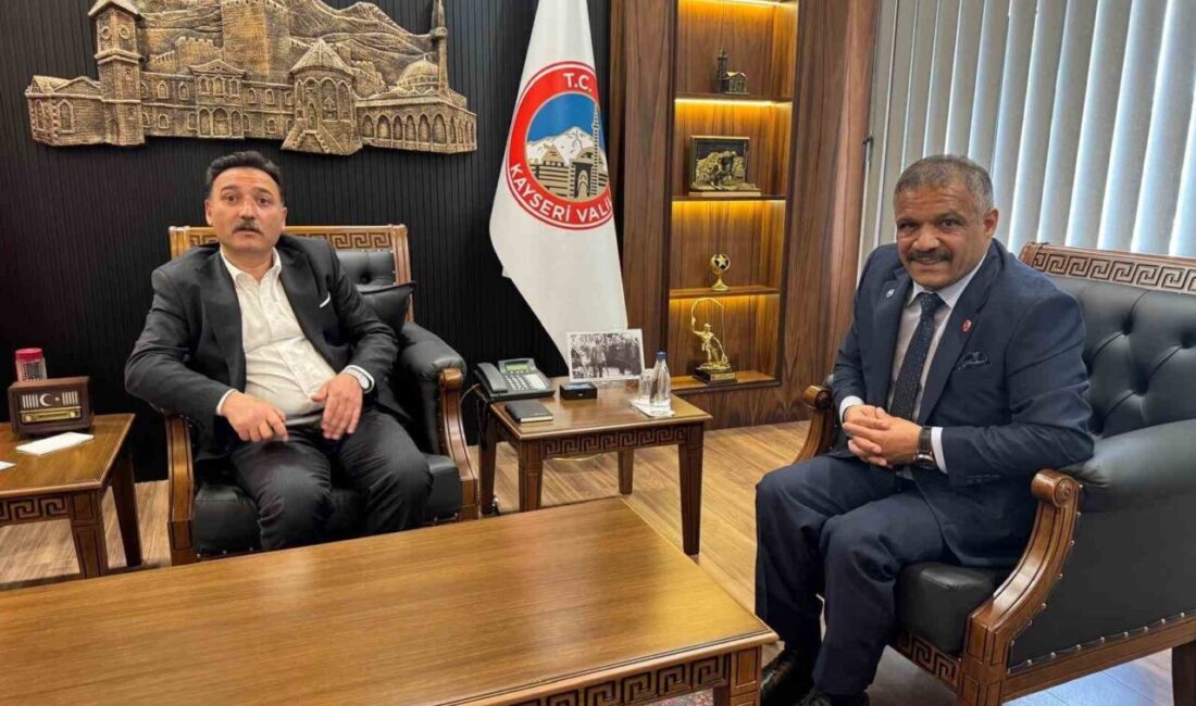 Kayseri Valisi Gökmen Çiçek ve Büyükşehir Belediye Başkanı Dr. Memduh