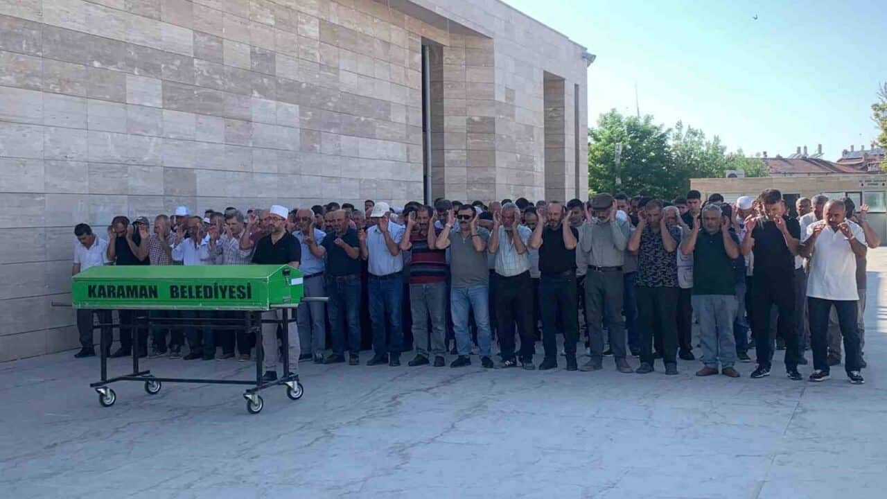 Karaman'da meydana gelen trafik kazasında 86 yaşındaki Zühtü Ataş hayatını