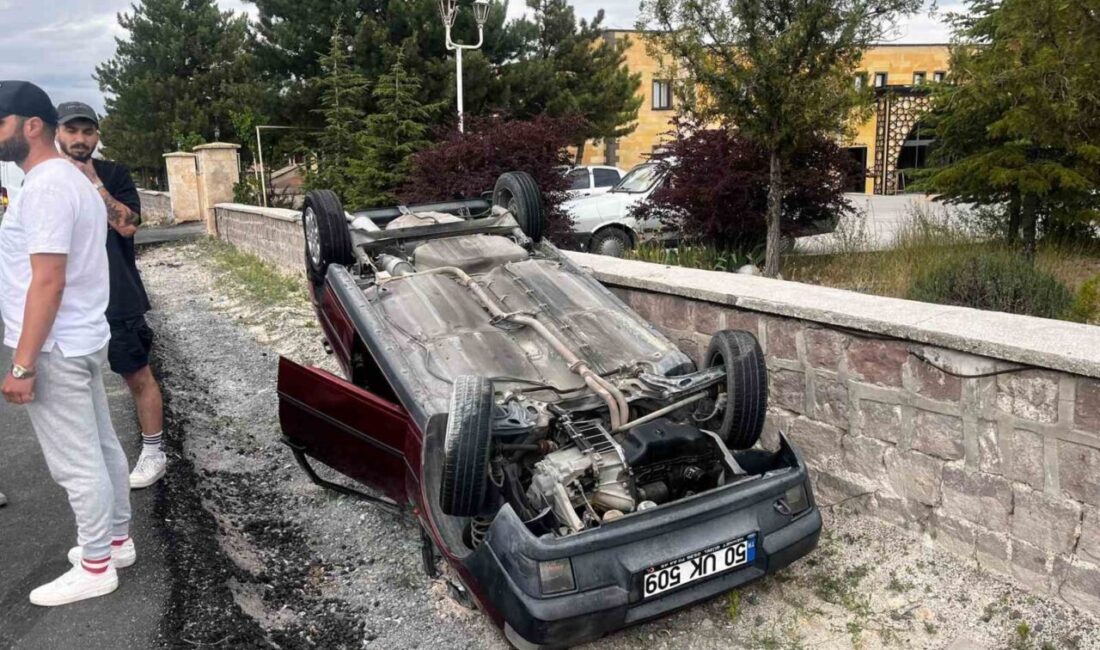 Nevşehir-Ürgüp karayolu Ortahisar yakınlarında G.G. yönetimindeki otomobil, bir kediye çarpmamak