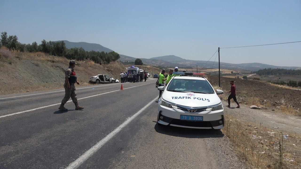 Kilis-Hatay karayolunda meydana gelen kazada, H.D. yönetimindeki Fiat Linea ve