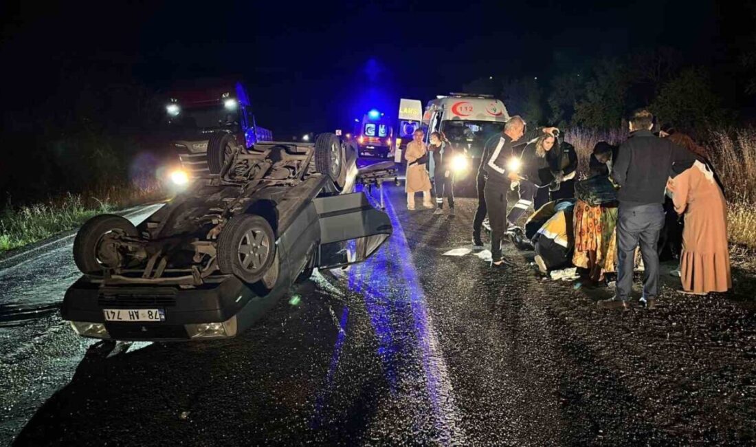 Karabük'te Hüseyin Kazancı'nın kullandığı otomobil, kontrolü kaybederek takla attı. Kazada