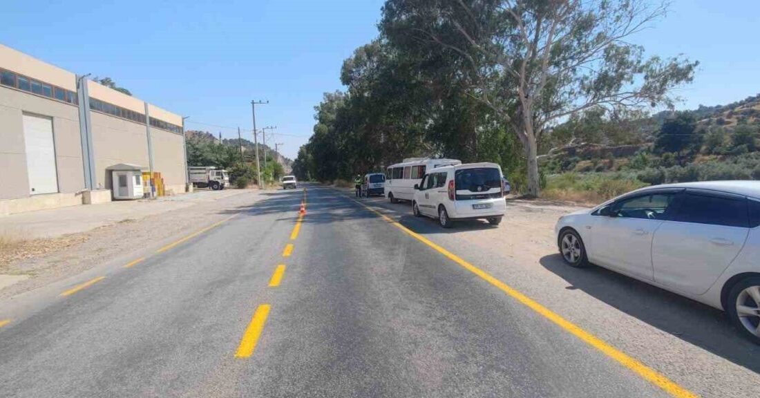 Aydın'ın Köşk ilçesinde gerçekleştirilen trafik uygulamasında 94 kişi ve 127