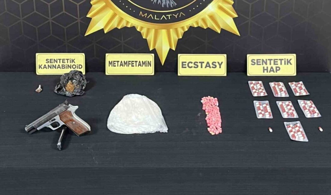 Malatya'da düzenlenen uyuşturucu operasyonunda 9 kişi gözaltına alındı. Yapılan aramalarda