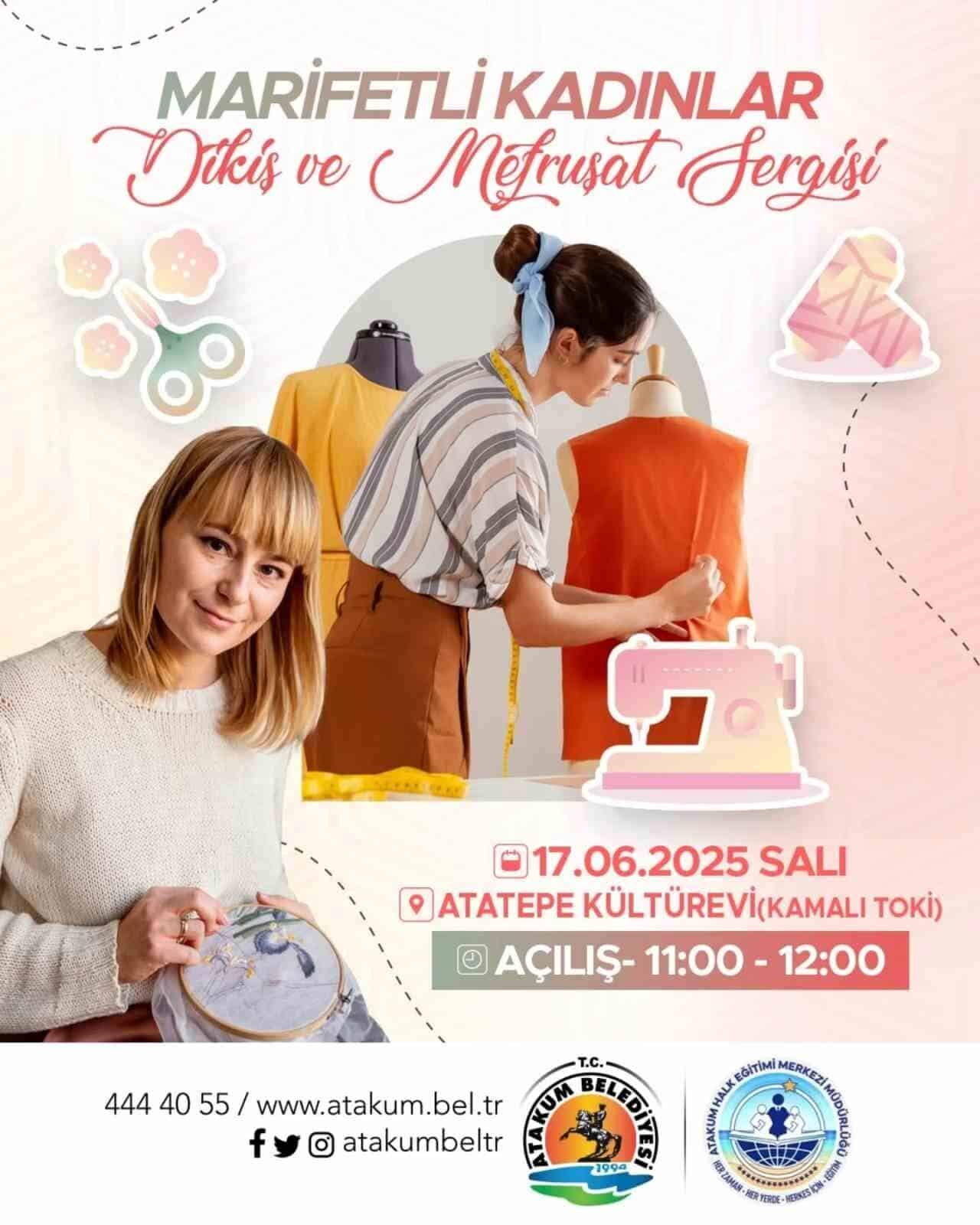 Atakum Belediyesi ve Atakum Halk Eğitim Merkezi Müdürlüğü, 'Marifetli Kadınlar