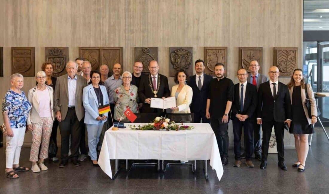 Menteşe Belediyesi, Almanya'nın Sindelfingen Belediyesi ile kent diplomasisi alanında bir