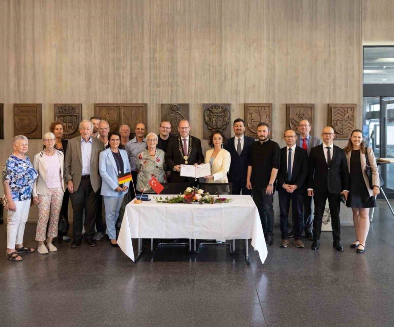Menteşe Belediyesi, Almanya'nın Sindelfingen Belediyesi ile kent diplomasisi alanında bir