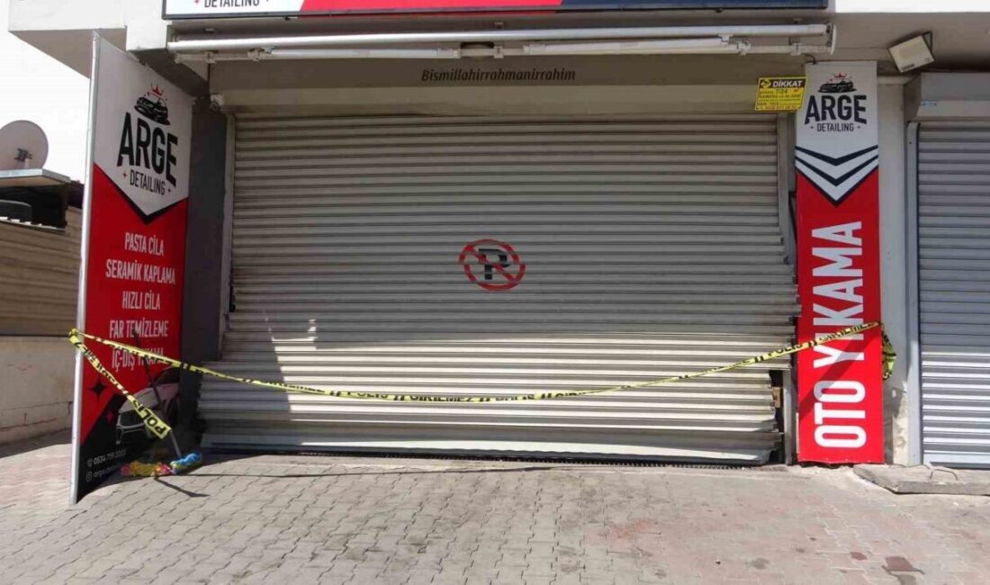 Mersin'de bir oto yıkama dükkanında, gaz zehirlenmesi nedeniyle hayatını kaybeden